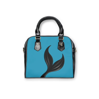 Seashell Illustration Shoulder Handbag | Coastal Beach Shell Bag