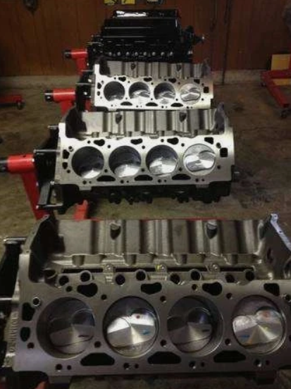 454 / 496 Stroker Short blocks with 625hp Hyd Roller Camshaft