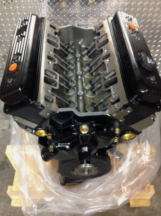 New 5.7L 350 V8 Pre-Vortec GM Marine Engine. Replaces MerCruiser years 1987-95