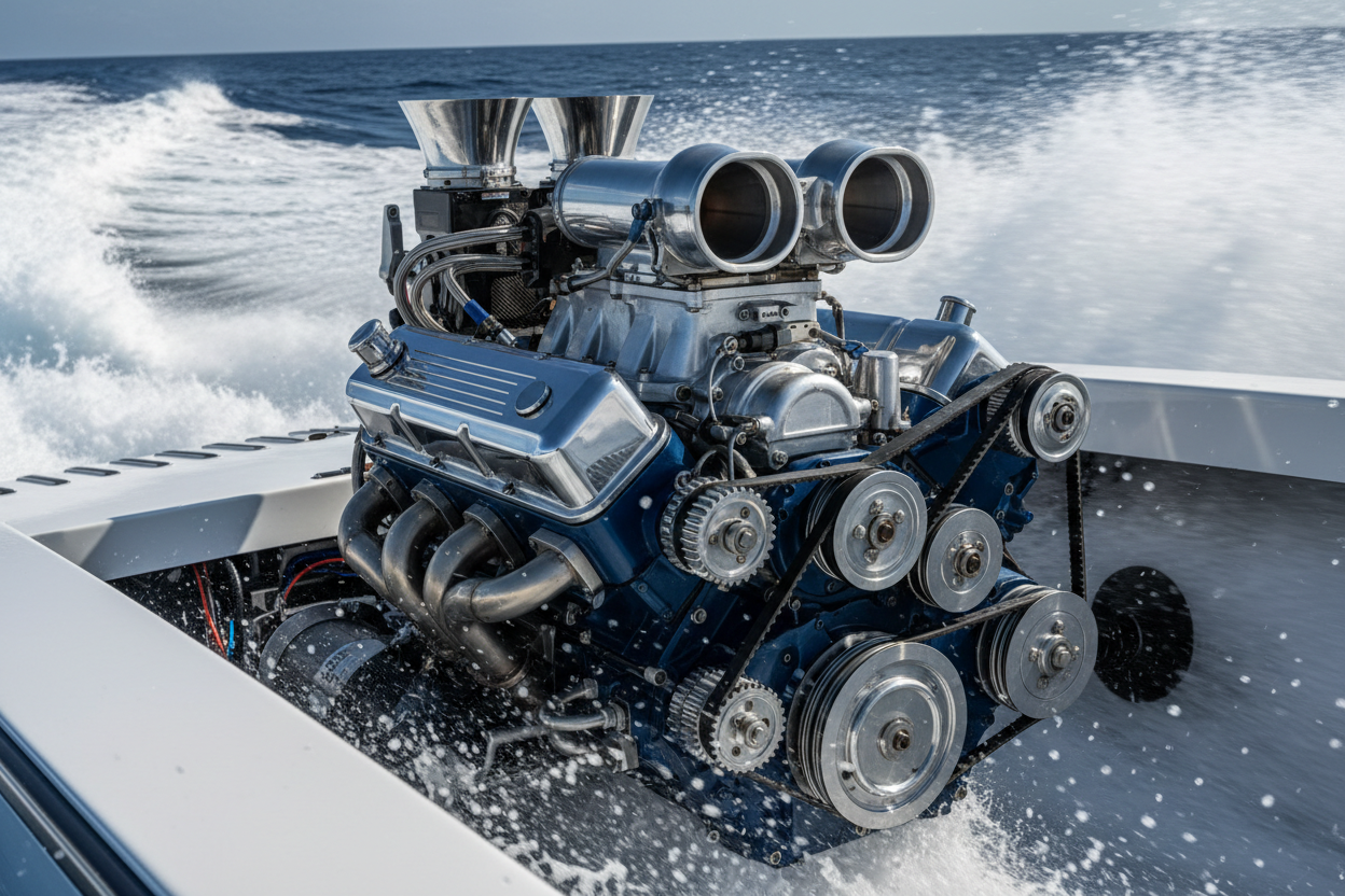 Unmatched power and reliability in offshore engine racing